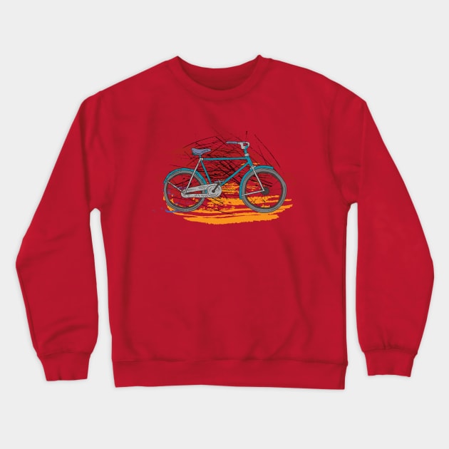 The Bike - Bicycle! Ridable Art! Crewneck Sweatshirt by ddtk